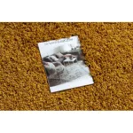 Covor SOFFI shaggy 5cm auriu 180x270 cm