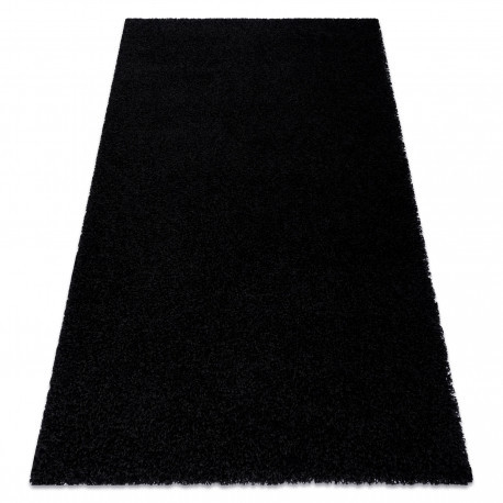 Covor SOFFI shaggy 5cm negru 160x220 cm