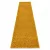 Covor, Traversa SOFFI shaggy 5cm auriu - 80x300 cm