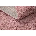 Covor, Traversa SOFFI shaggy 5cm roz - 80x300 cm