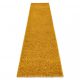 Covor, Traversa SOFFI shaggy 5cm auriu - 80x250 cm