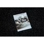 Covor, Traversa SOFFI shaggy 5cm negru - 80x250 cm