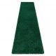 Covor, Traversa SOFFI shaggy 5cm verde - 80x250 cm
