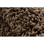 Covor, Traversa SOFFI shaggy 5cm maro - 80x200 cm
