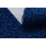 Covor, Traversa SOFFI shaggy 5cm albastru închis - 80x200 cm