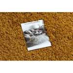 Covor, Traversa SOFFI shaggy 5cm auriu - 80x200 cm