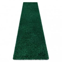 Covor, Traversa SOFFI shaggy 5cm verde - 70x200 cm