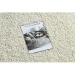 Covor, Traversa SOFFI shaggy 5cm crem - 60x250 cm