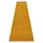Covor, Traversa SOFFI shaggy 5cm auriu - 60x250 cm