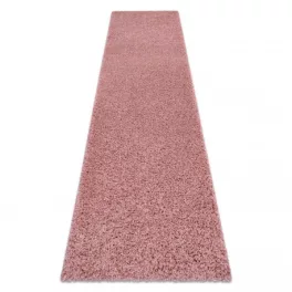 Covor, Traversa SOFFI shaggy 5cm roz - 60x250 cm