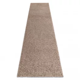 Covor, Traversa SOFFI shaggy 5cm bej - 60x200 cm