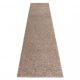 Covor, Traversa SOFFI shaggy 5cm bej - 60x200 cm