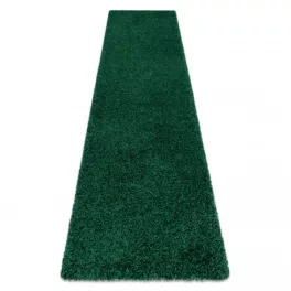 Covor, Traversa SOFFI shaggy 5cm verde - 60x200 cm