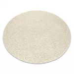 Covor SOFFI Cerc, shaggy 5cm crem 100 cm