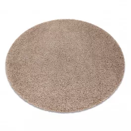 Covor SOFFI Cerc, shaggy 5cm bej 100 cm