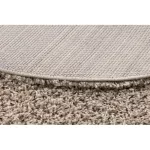 Covor SOFFI Cerc, shaggy 5cm bej 100 cm