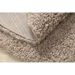 Covor SOFFI Cerc, shaggy 5cm bej 100 cm