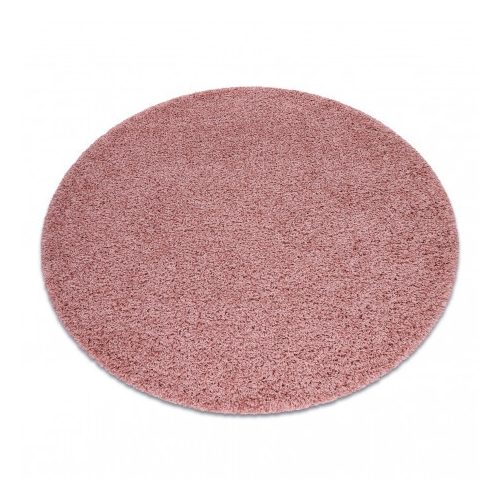 Covor SOFFI Cerc, shaggy 5cm roz 100 cm