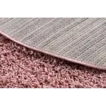 Covor SOFFI Cerc, shaggy 5cm roz 100 cm