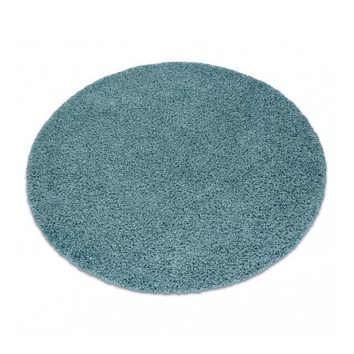Covor SOFFI Cerc, shaggy 5cm albastru 100 cm
