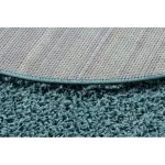Covor SOFFI Cerc, shaggy 5cm albastru 100 cm