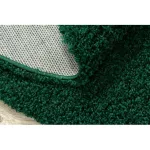 Covor SOFFI Cerc, shaggy 5cmverde 100 cm