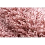 Covor SOFFI Cerc, shaggy 5cm roz 80 cm