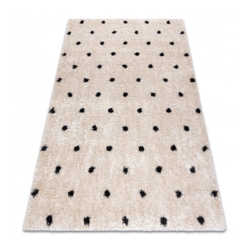 Covor FLUFFY 2370 shaggy - crem / antracit 180x270 cm