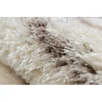 Covor FLUFFY 2371 Cerc, shaggy - crem / bej 160 cm