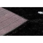 Covor FLUFFY 2370 shaggy - antracit / alb 120x170 cm