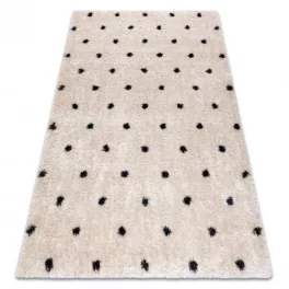 Covor FLUFFY 2370 shaggy - crem / antracit 120x170 cm