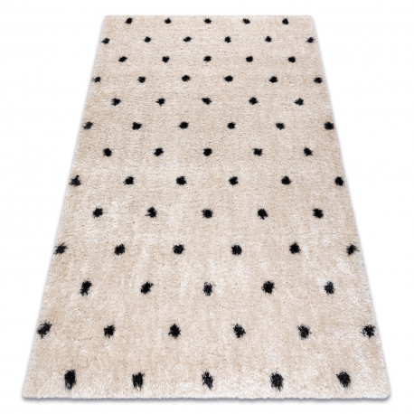 Covor FLUFFY 2370 shaggy - crem / antracit 120x170 cm