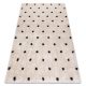 Covor FLUFFY 2370 shaggy - crem / antracit 120x170 cm
