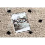 Covor FLUFFY 2370 shaggy - crem / antracit 120x170 cm