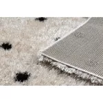 Covor FLUFFY 2370 shaggy - crem / antracit 120x170 cm