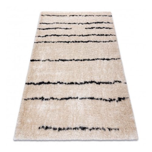 Covor FLUFFY 2371 shaggy - crem / antracit 120x170 cm