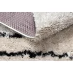Covor FLUFFY 2371 shaggy - crem / antracit 80x150 cm