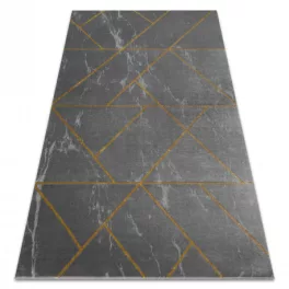   Exclusiv EMERALD covor 1012 glamour, elegant, marmură  Gri / aur 240x330 cm