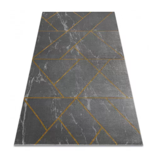 Exclusiv EMERALD covor 1012 glamour, elegant, marmură  Gri / aur 240x330 cm
