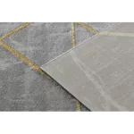 Exclusiv EMERALD covor 1012 glamour, elegant, marmură  Gri / aur 240x330 cm