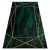Exclusiv EMERALD covor 1022 glamour, elegant, marmură  verde/ aur 240x330 cm