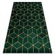 Covor EMERALD 1014 elegant, verde / auriu 200x290 cm