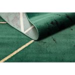 Covor EMERALD 1012 elegant, Figuri geometrice, marmură -verde / auriu 200x290 cm
