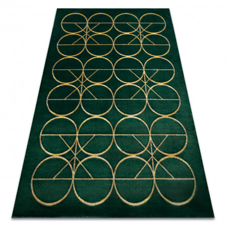 Covor EMERALD 1010 elegant, verde / auriu 200x290 cm