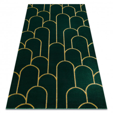 Covor EMERALD 1021 elegant, art deco,verde / auriu 200x290 cm