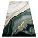 Exclusiv EMERALD covor 1017 glamour, elegant, marmură  verde / aur 180x270 cm