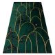 Covor EMERALD 1016 elegant, art deco, marmură -verde / auriu 180x270 cm