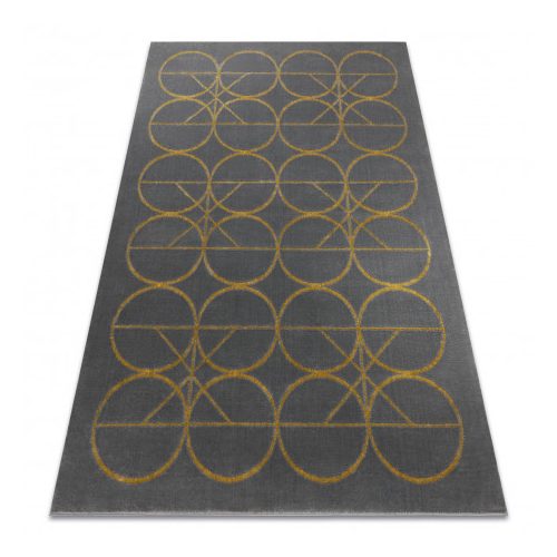 Covor EMERALD 1010 elegant,  gri / auriu 160x220 cm