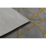 Covor EMERALD 1010 elegant,  gri / auriu 160x220 cm