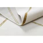 Covor EMERALD 1013 elegant, Figuri geometrice, crem / auriu 140x190 cm